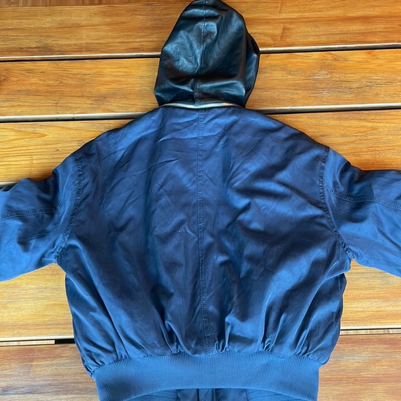 TNA Navy Bomber with removable hood-XS - Picture 2 of 2